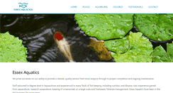 Desktop Screenshot of essex-aquatics.co.uk