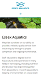 Mobile Screenshot of essex-aquatics.co.uk